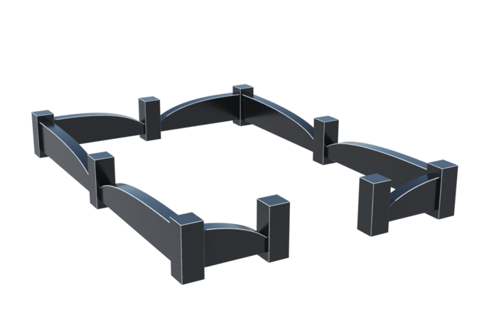 Цоколи на могилу в Ульяновске | Цоколь на могилу №0038