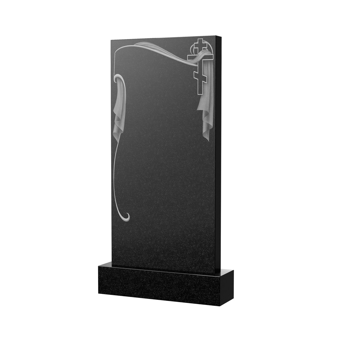 Художественное оформление памятника в Ульяновске | Художественное оформление на гранитную стелу, рисунок ВХО-051