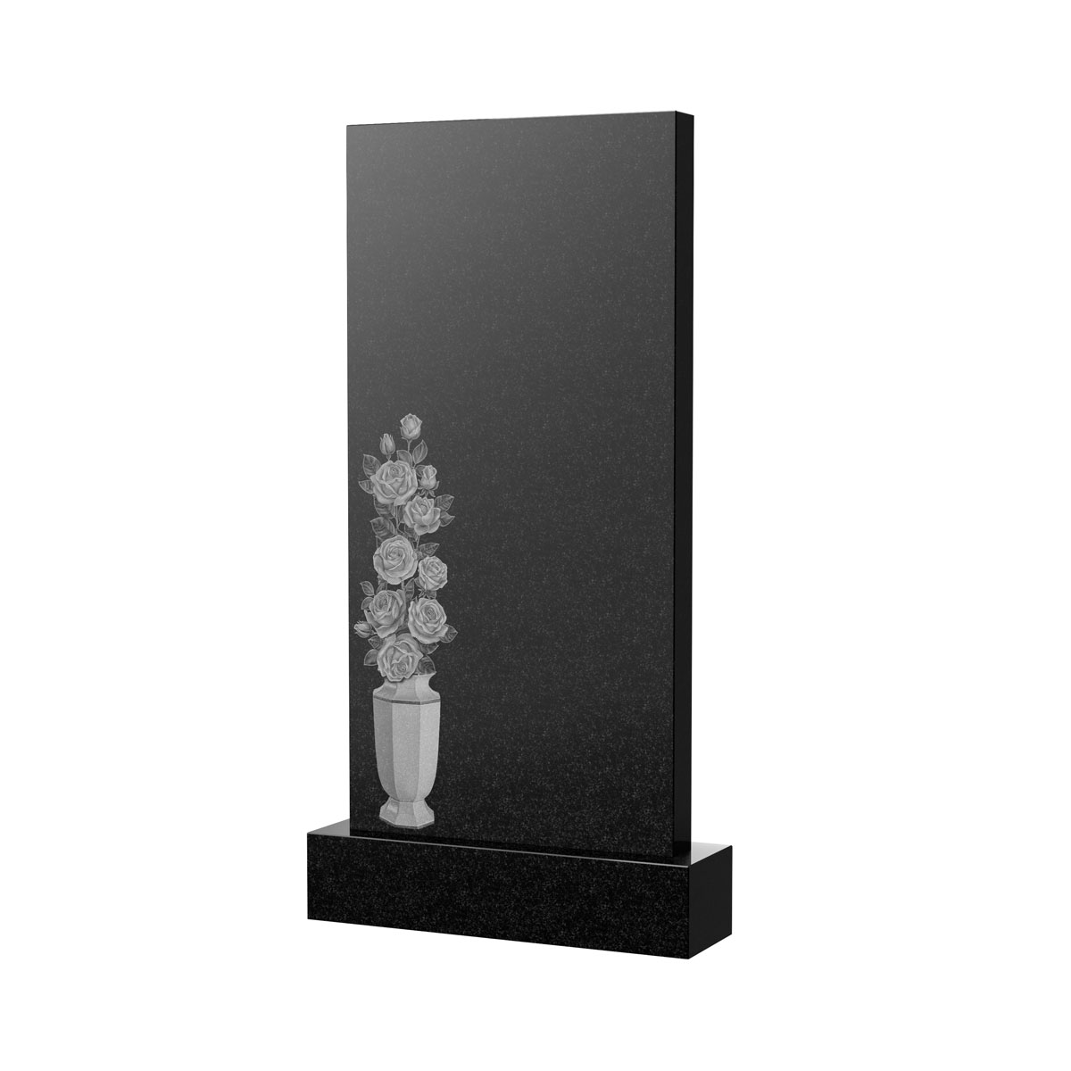 Художественное оформление памятника в Ульяновске | Художественное оформление на гранитную стелу, рисунок ВХО-058