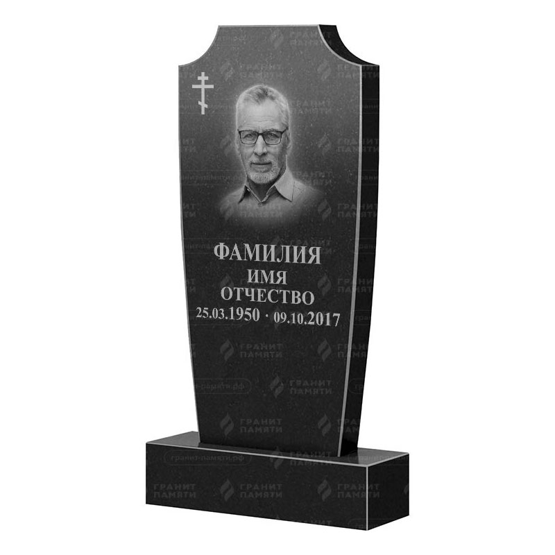 Памятники из гранита вертикальные в Ульяновске | Гранитный памятник ФГ-010