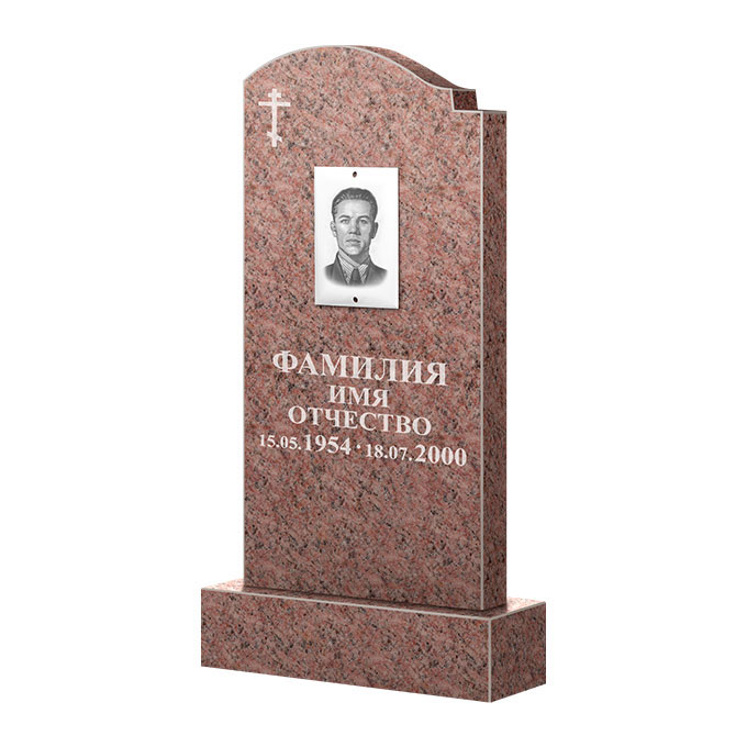 Гранитные памятники в Ульяновске | Памятник из гранита Розалия Pink ФГЦ-25