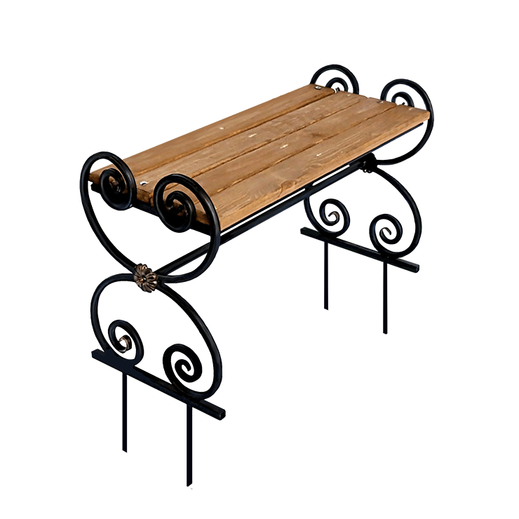 Кованые изделия в Ульяновске | Кованая скамейка СТ.001