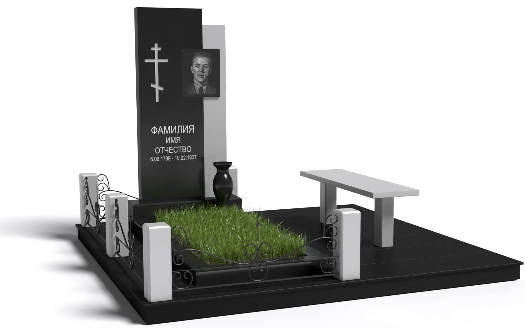 Одинарные мемориальные комплексы в Ульяновске | Мемориальный комплекс №11