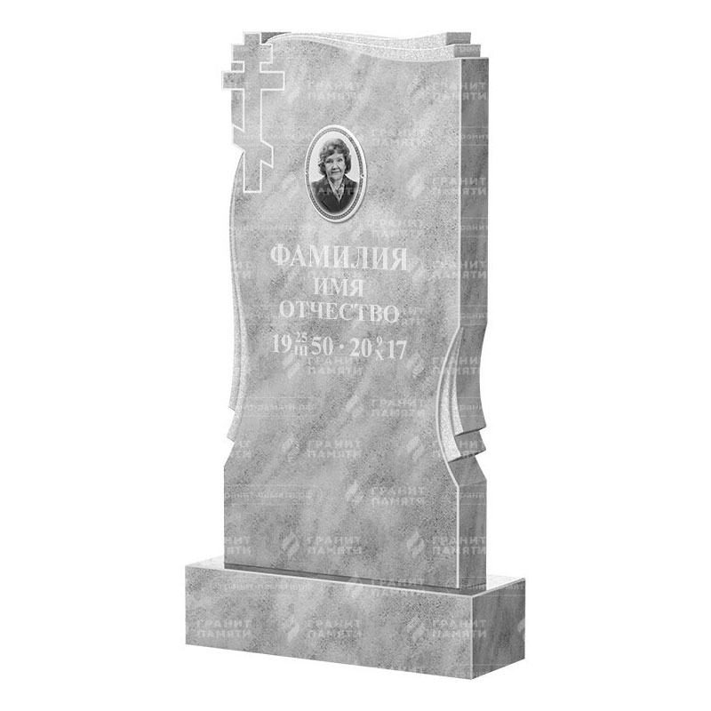 Памятники из мрамора в Ульяновске | Мраморный памятник ФМ-185