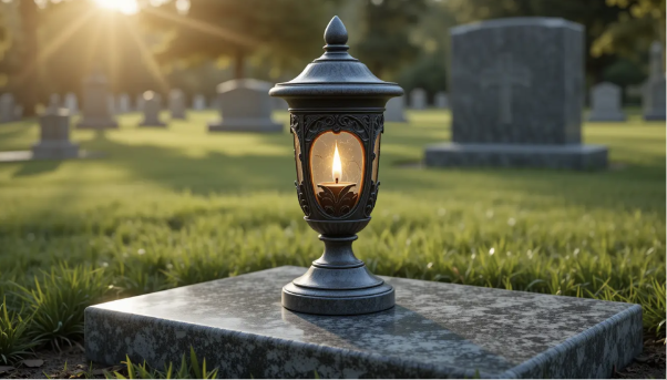 Гранитная лампада: вечный символ памяти и заботы