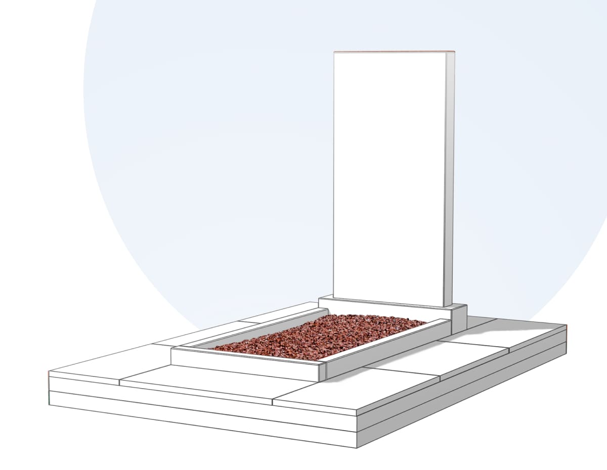 Засыпка цветника камушками в Ульяновске