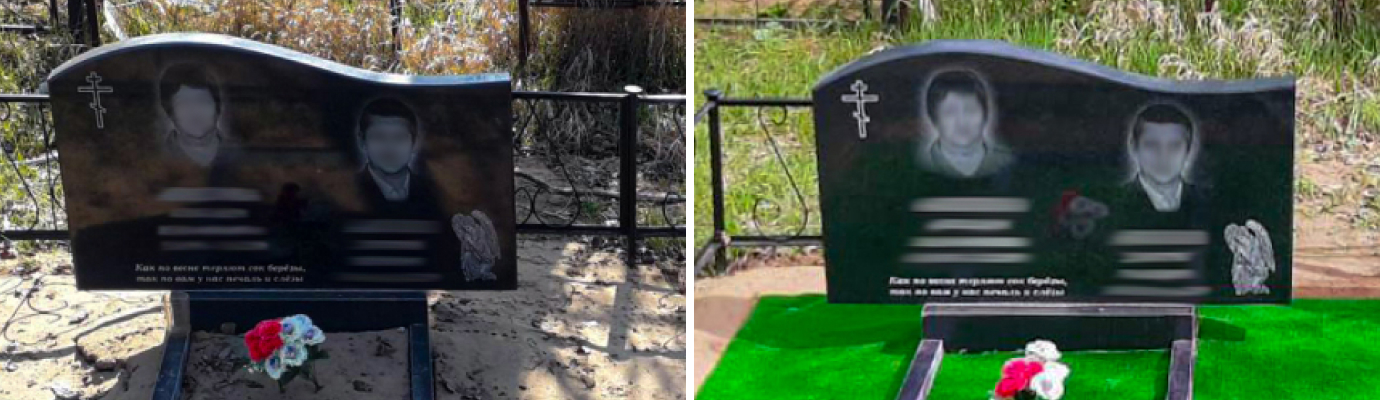 Что входит в благоустройство могилы?