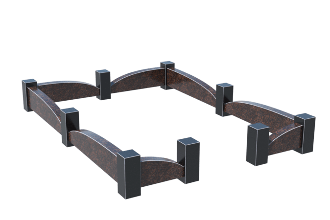 Цоколи на могилу в Ульяновске | Цоколь на могилу №0042