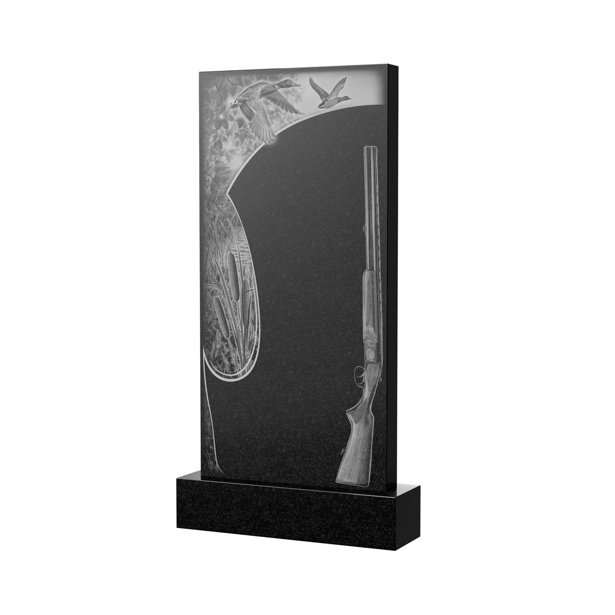 Художественное оформление памятника в Ульяновске | Художественное оформление на гранитную стелу, рисунок ВХО-052