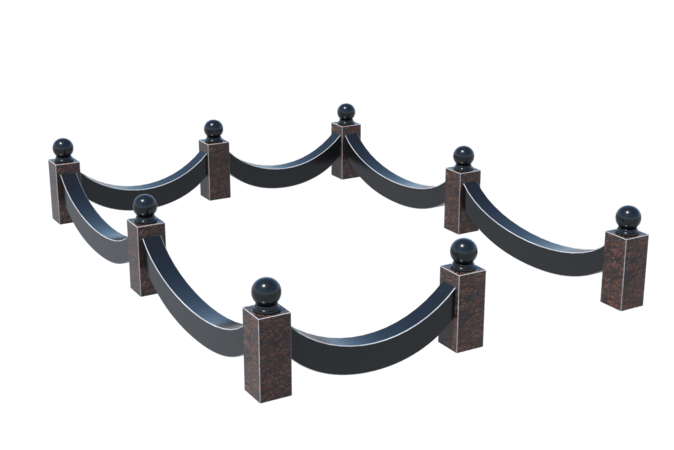 Цоколи на могилу в Ульяновске | Цоколь на могилу №0026