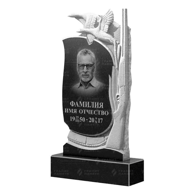 Памятники из гранита резные в Ульяновске | Гранитный памятник ФГ-122
