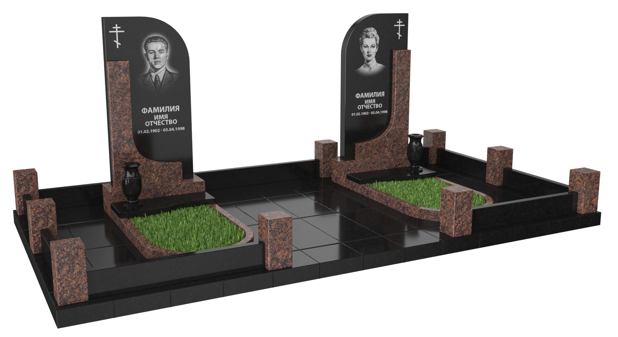 Двойные мемориальные комплексы в Ульяновске | Мемориальный комплекс №22