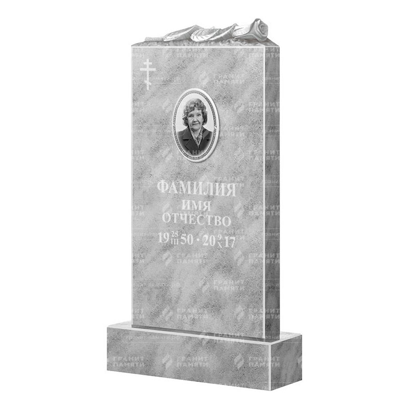 Памятники из мрамора в Ульяновске | Мраморный памятник ФМ-105