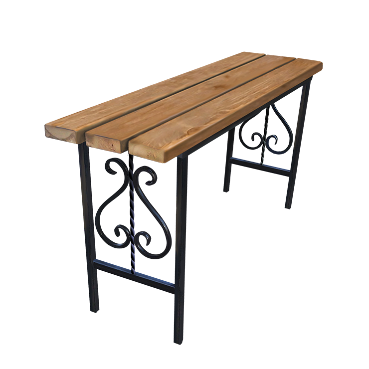 Кованые изделия в Ульяновске | Кованая скамейка СТ.003