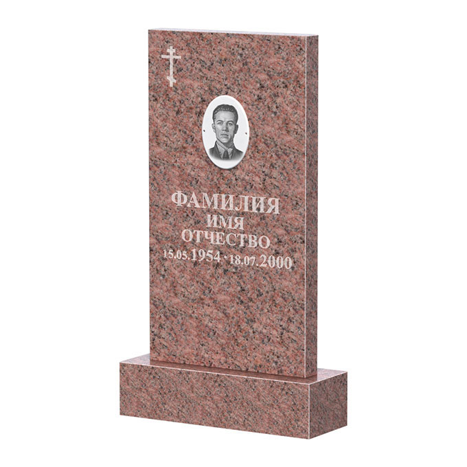 Памятники из цветного гранита в Ульяновске | Памятник из гранита Винга прямой