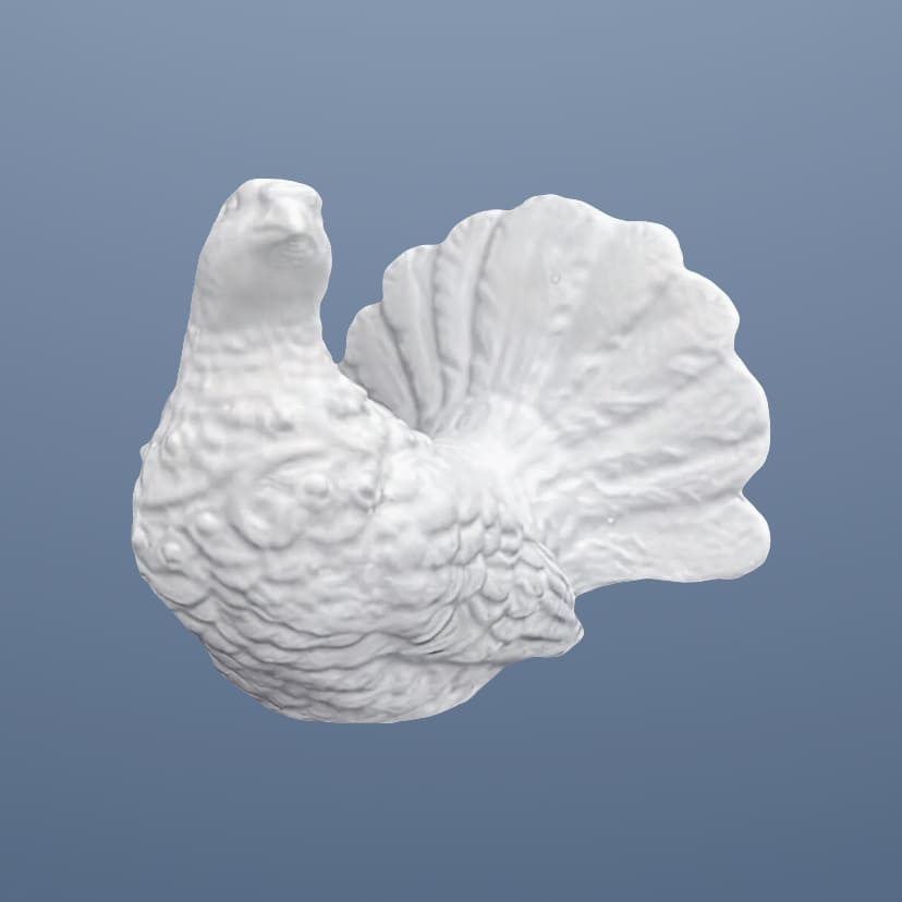 Скульптуры из искусственного мрамора в Ульяновске | Голубь лево