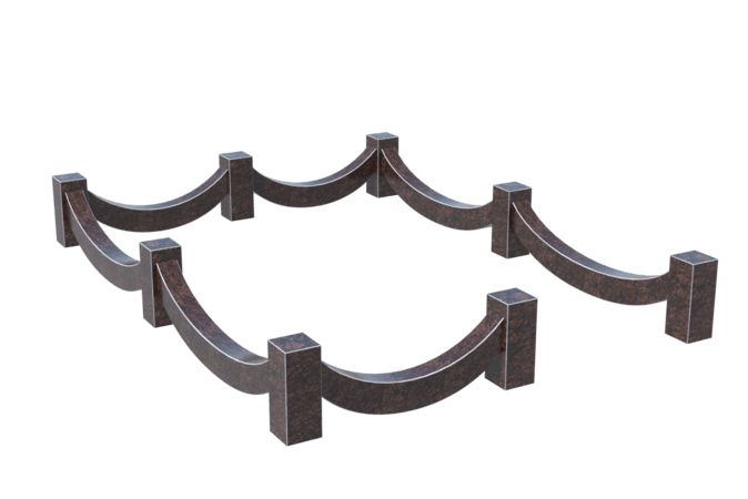 Цоколи на могилу в Ульяновске | Цоколь на могилу №0025