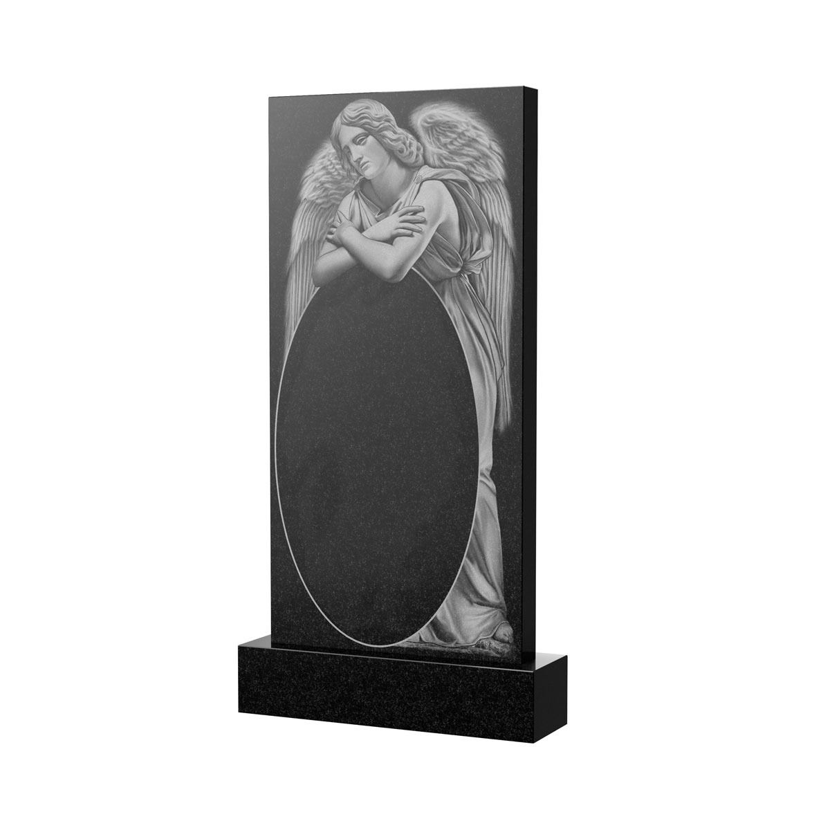 Художественное оформление памятника в Ульяновске | Художественное оформление на гранитную стелу, рисунок ВХО-016