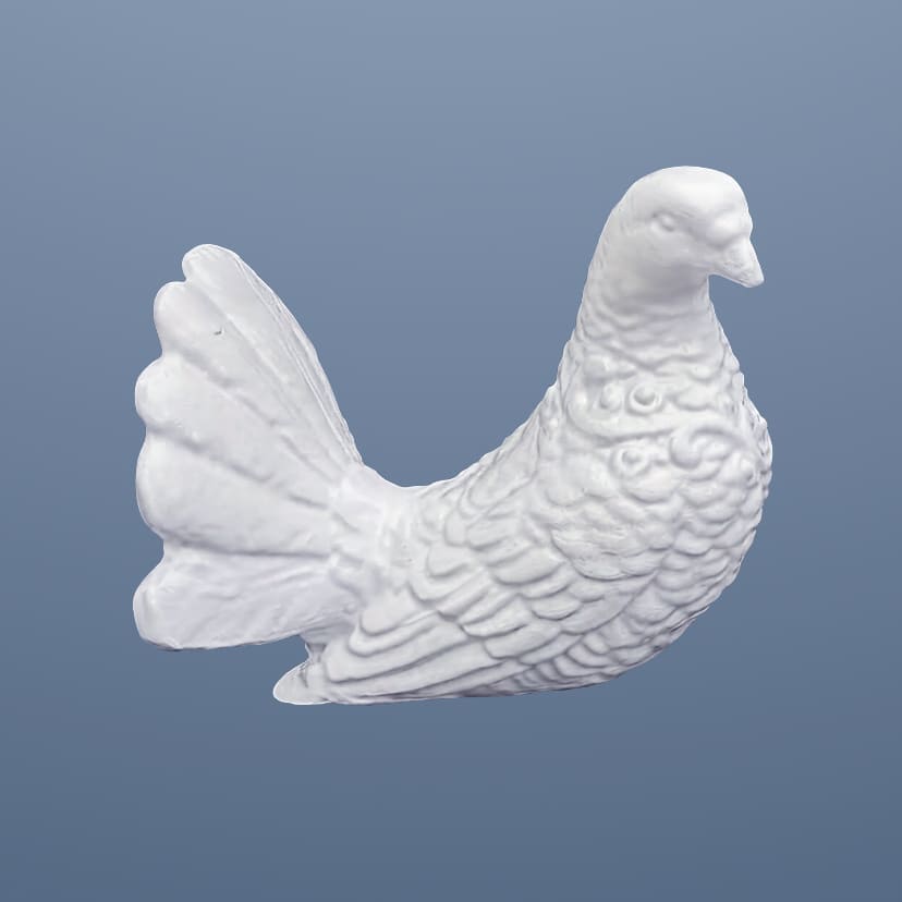 Скульптуры из искусственного мрамора в Ульяновске | Голубь право