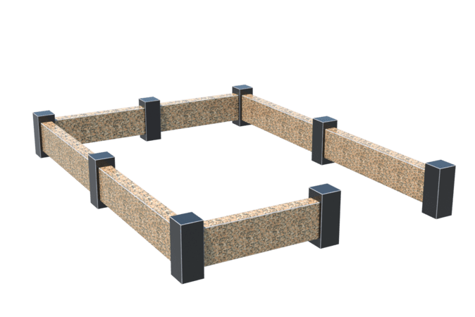 Цоколи на могилу в Ульяновске | Цоколь на могилу №0037