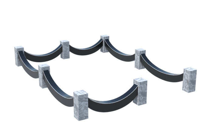 Цоколи на могилу в Ульяновске | Цоколь на могилу №0023