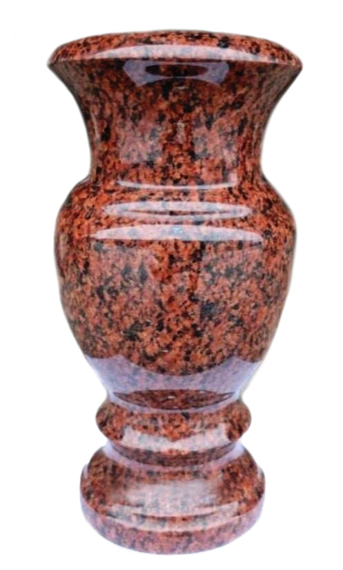 Вазы из камня в Ульяновске | Ваза гранитная «Цветная»