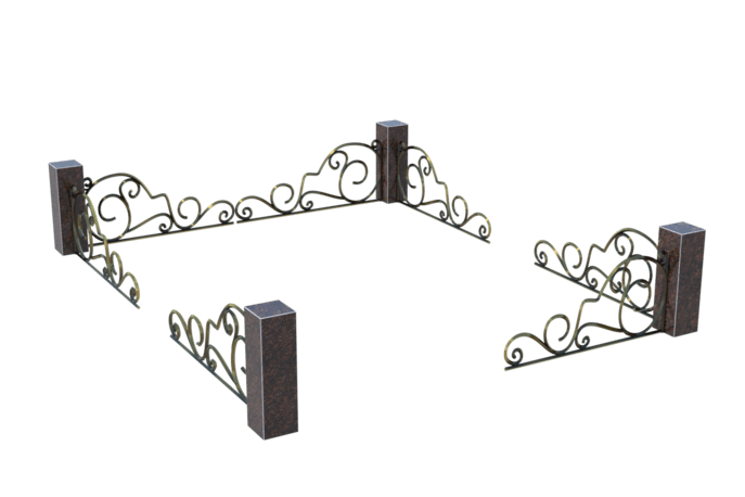 Цоколи на могилу в Ульяновске | Цоколь на могилу №0050