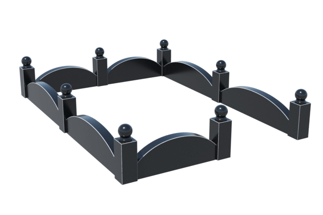 Цоколи на могилу в Ульяновске | Цоколь на могилу №0002