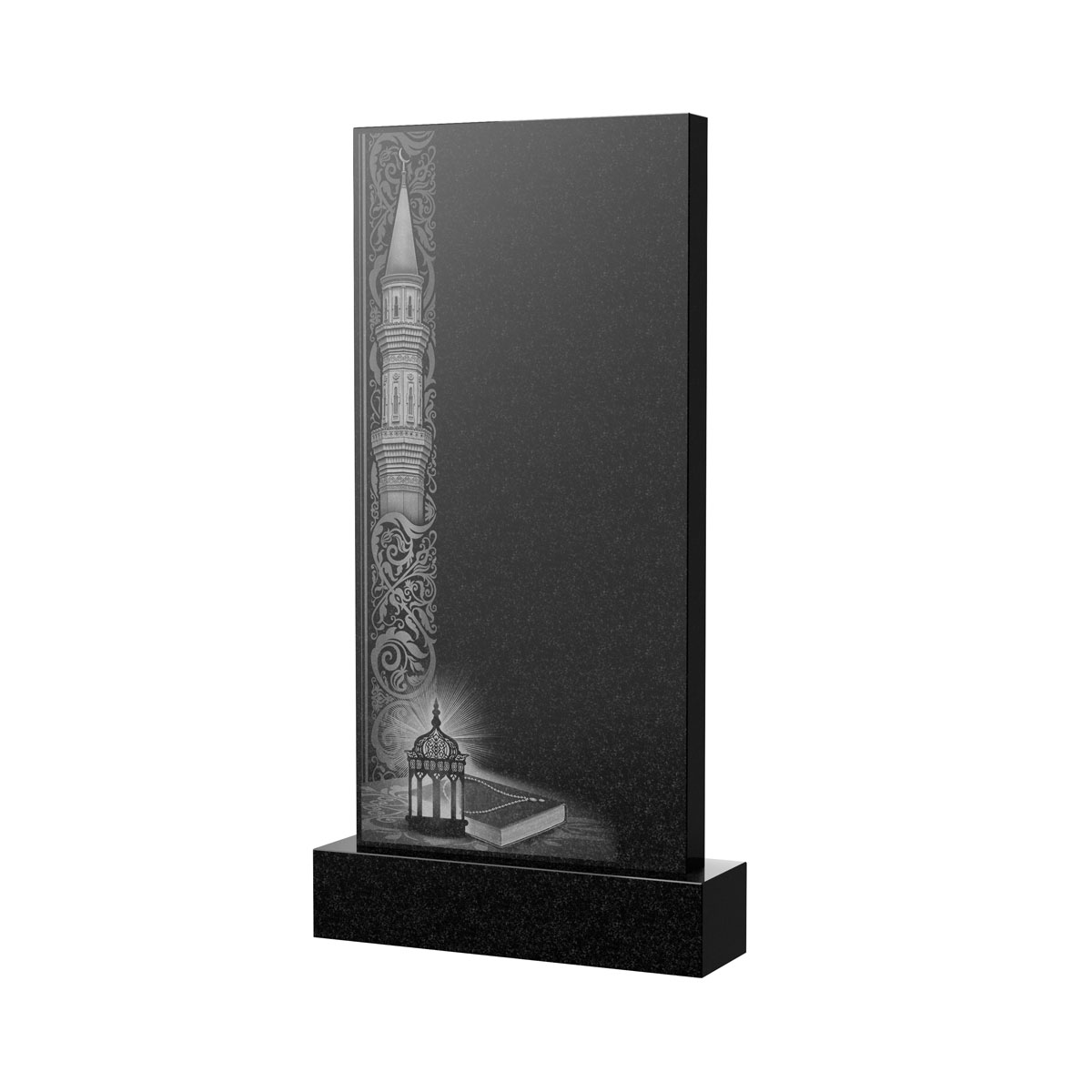 Художественное оформление памятника в Ульяновске | Художественное оформление на гранитную стелу, рисунок ВХО-038