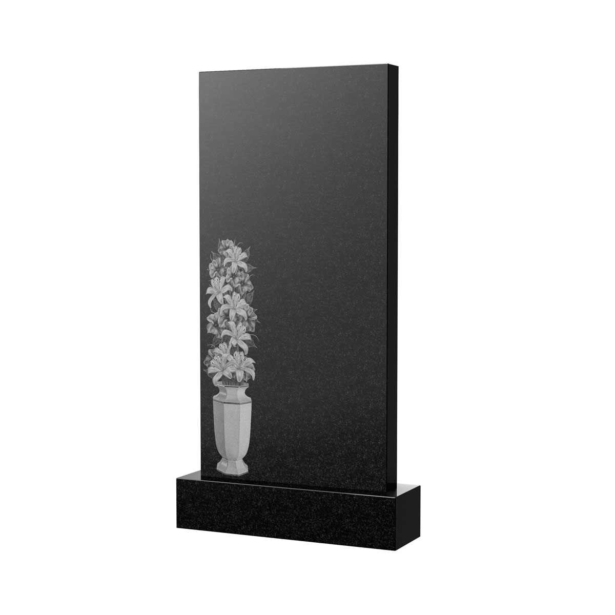 Художественное оформление памятника в Ульяновске | Художественное оформление на гранитную стелу, рисунок ВХО-057