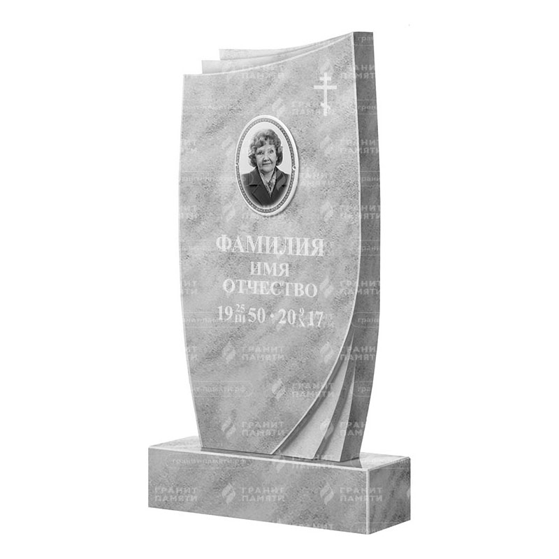 Памятники из мрамора в Ульяновске | Мраморный памятник ФМ-057