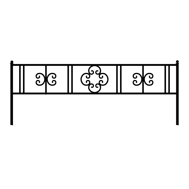 Кованые изделия в Ульяновске | Кованая оградка ОГ.006