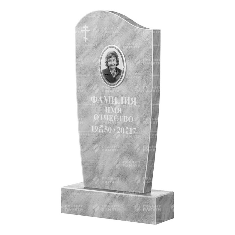 Бюджетные памятники в Ульяновске | Мраморный памятник ФМ-031