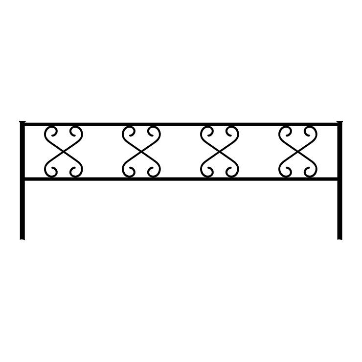 Металлические оградки, столы, скамейки в Ульяновске | Оградка №1