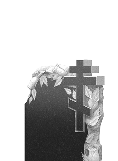 Памятники из гранита с цветами в Ульяновске